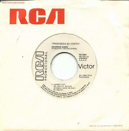 Discos de vinilo: GEORGIE DANN - Foto 1