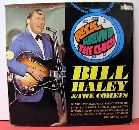 Discos de vinilo: BILL HALEY & THE COMETS   (ROCK AROUND THE CLOCK)      LP33 - Foto 1