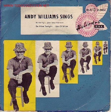 Discos de vinilo: ANDY WILLIAMS   DISCO EP  GERMANY - Foto 1