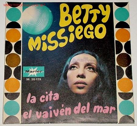 Discos de vinil: ANTIGUO DISCO DE BETTY MISSIEGO