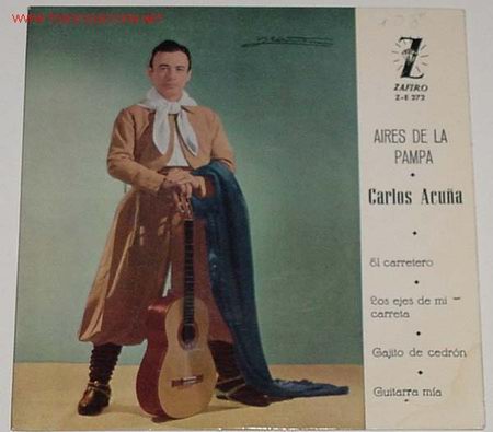 Discos de vinilo: ANTIGUO DISCO DE CARLOS ACU&Ntilde;A - Foto 1