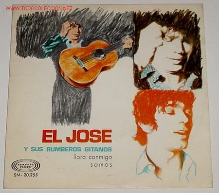 Discos de vinilo: ANTIGUO DISCO EL JOSE Y SUS RUMBEROS GITANOS - Foto 1