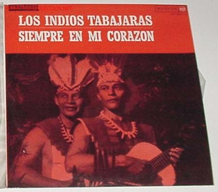 Discos de vinilo: ANTIGUO DISCO LP LOS INDIOS TABAJARAS - Foto 1