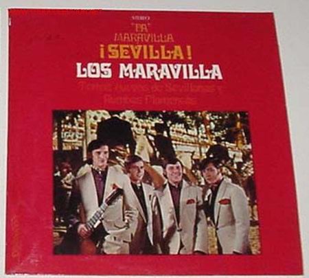 Discos de vinilo: ANTIGUO DISCO LP LOS MARAVILLA, SEVILLA - Foto 1