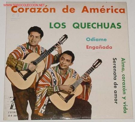 Discos de vinilo: ANTIGUO DISCO DE LOS QUECHUAS - Foto 1