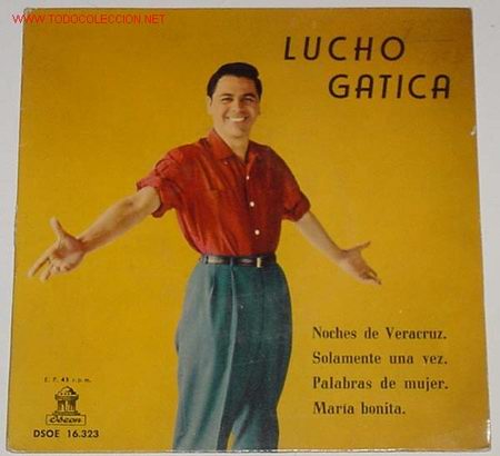 Discos de vinilo: ANTIGUO DISCO DE LUCHO GATICA - Foto 1