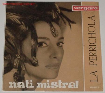 Discos de vinilo: ANTIGUO DISCO DE NATI MISTRAL - Foto 1