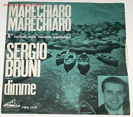 Discos de vinilo: ANTIGUO DISCO DE SERGIO BRUNI - Foto 1