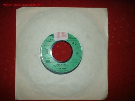 Vinyl-Schallplatten: Disco Single ELTON JOHN-IMPORTACION INGLESA