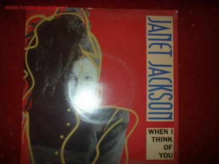 Discos de vinilo: Disco Single JANET JACkSON - IMPORTACION INGLESA. - Foto 1