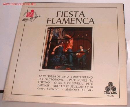Discos de vinilo: DISCOS: DISCO LP FIESTA FLAMENCA - Foto 1