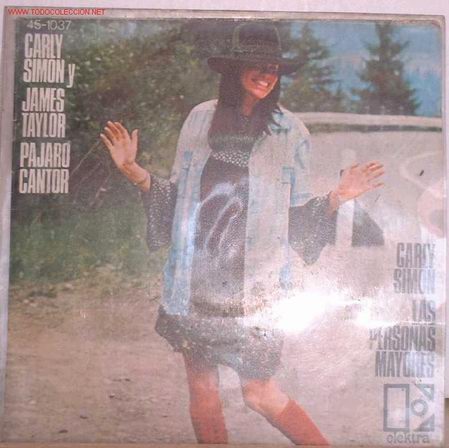 Discos de vinilo: DISCOS: DISCO SINGLE CARLY SIMON Y JAMES TAYLOR  VV - Foto 1