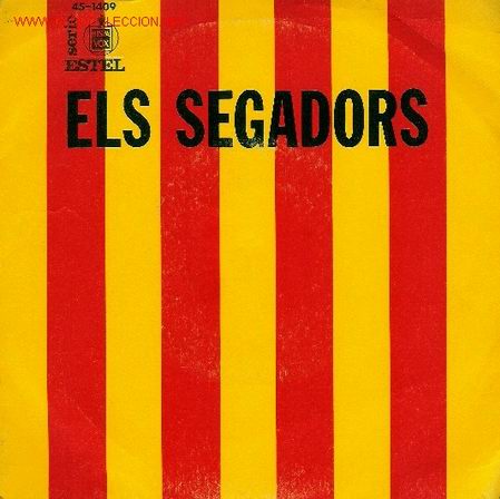 Vinyl records: Disco sencillo de L&rsquo;Orfeo Enric Morera (Els Segadors, La sardana de les monges).