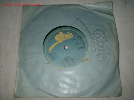 Discos de vinilo: DISCO SINGLE ABBA. EDICION INGLESA. A&Ntilde;O 1981. - Foto 1