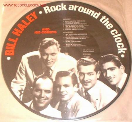 Discos de vinilo: PICTURE-DISC de ROCK CLASICO:BILL HALEY - Foto 1