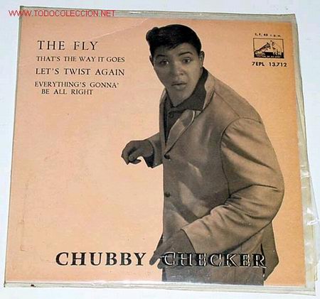 Discos de vinilo: ANTIGUO DISCO EP - CHUBBY CHECKER - 60`, CON 4 CANCIONES - Foto 1