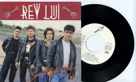 Discos de vinilo: REY LUI SINGLE SOMOS ROCKNROLL - Foto 1