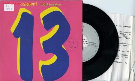 Discos de vinil: OSKORRI LEGENDARIO FOLK VASCO PROMO CON INSERT PROMO 1992
