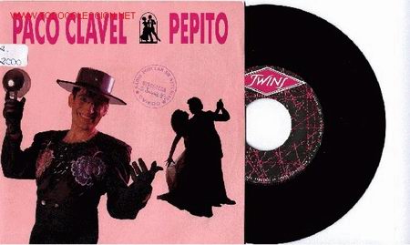 Discos de vinilo: PACO CLAVEL SINGLE EN TWINS DE 1989 - Foto 1