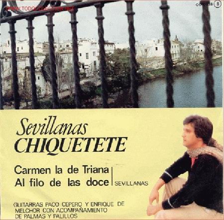 Discos de vinilo: Sevillanas de Chiquetete - Foto 1