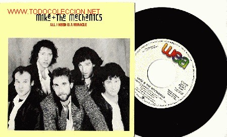 Discos de vinil: MIKE (RUTHEFORD DE GENESIS) & THE MECHANICS SINGLE PROMOCIONAL DE 1985