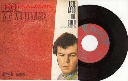 Discos de vinilo: SINGLE DAVID MC WILLIAMS / ESTE LADO DEL CIELO / Editado en ESPA&Ntilde;A 1968 - Foto 1