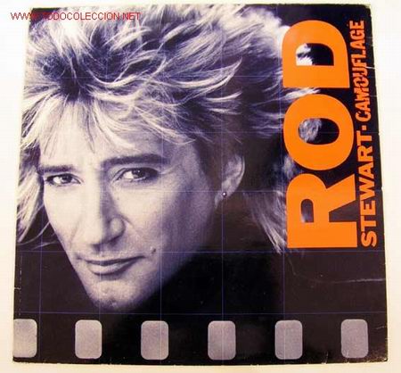 Discos de vinilo: ROD STEWART (CAMOUFLAGE) LP33 - Foto 1