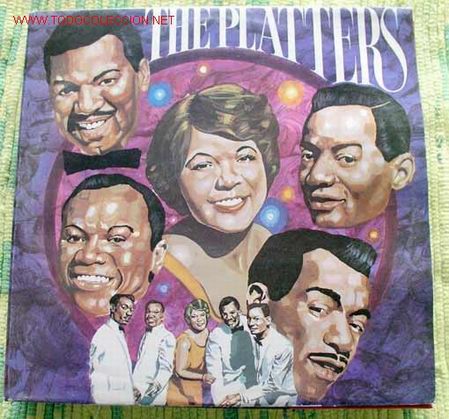 Discos de vinilo: THE PLATTERS (ONLY YOU...) LP33 - Foto 1