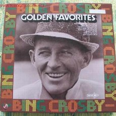 Discos de vinilo: BING CROSBY (GOLDEN FAVORITES) LP33