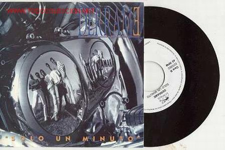 Discos de vinilo: SINGLE 45 RPM /DERRAME /SOLO UN MINUTO - Foto 1