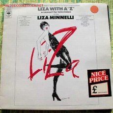 Discos de vinilo: LIZA MINNELLI (LIZA WITH A Z) ENGLAND-1972 LP33