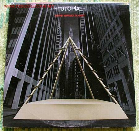 Discos de vinilo: UTOPIA ( OOPS! WRONG PLANET ) LP33 - Foto 1