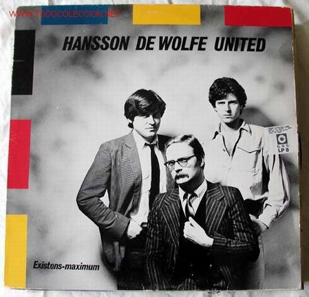 Discos de vinilo: HANSSON DE WOLFE UNITED (EXISTENS-MAXIMUN) 1981 LP33 - Foto 1