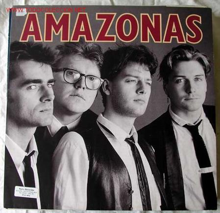 Discos de vinilo: Amazonas &lrm;&ndash; Amazonas, Germany 1989 Rea - Foto 1