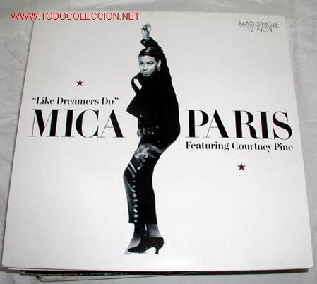 Discos de vinilo: MICA PARIS (LIKE DREAMERS DO) MAXISINGLE 45 - Foto 1