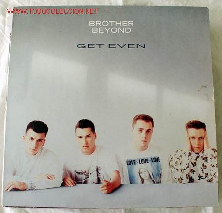 Discos de vinilo: BROTHER BEYOND  (GET EVEN) - Foto 1
