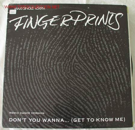 Discos de vinilo: FINGERPRINTS (DONT YOU WANANA...) MAXISINGLE 45 - Foto 1