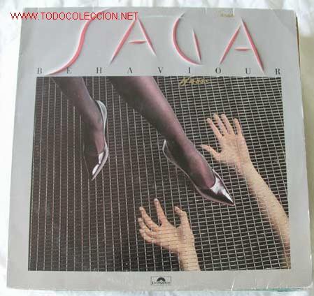 Discos de vinilo: SAGA (BEHAVIOUR) USA - 1985 LP33 CBS - Foto 1