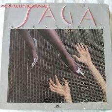 Discos de vinilo: SAGA (BEHAVIOUR) USA - 1985 LP33 CBS