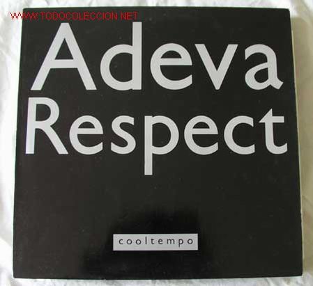 Discos de vinilo: ADEVA (RESPECT) MAXISINGLE 45 - Foto 1