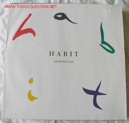 Discos de vinilo: HABIT (MEDICINE MAN) MAXISINGLE45 - Foto 1