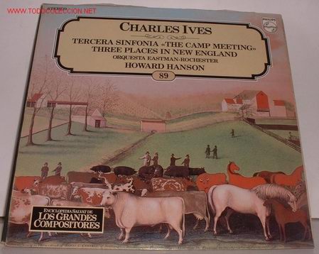 Discos de vinilo: DISCOS: LP CHARLES IVES A&Ntilde;O 1982 VV - Foto 1