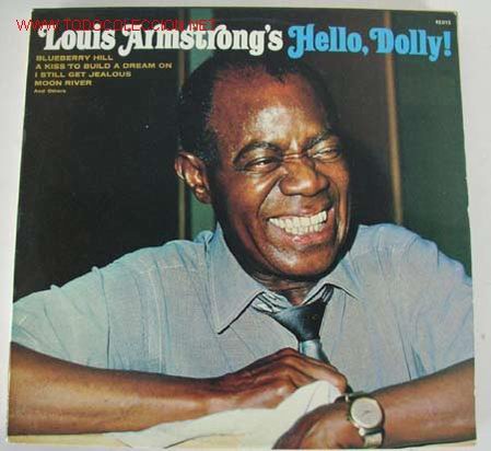 Discos de vinilo: LOUIS ARMSTRONG (HELLO, DOLLY!) GERMANY 1972 LP33 - Foto 1