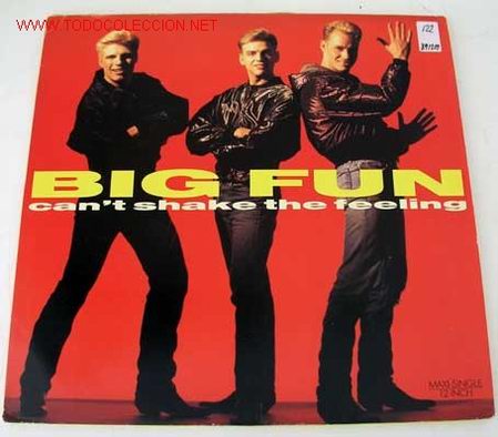 Discos de vinilo: BIG FUN (CANT SHAKE THE FEELING) MAXISINGLE 45 - Foto 1