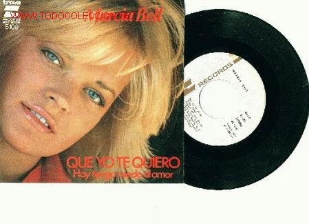 Vinyl records: MARCIA BELL cantando cuando era jovencita y guapa. Env&iacute;o inclu&iacute;do