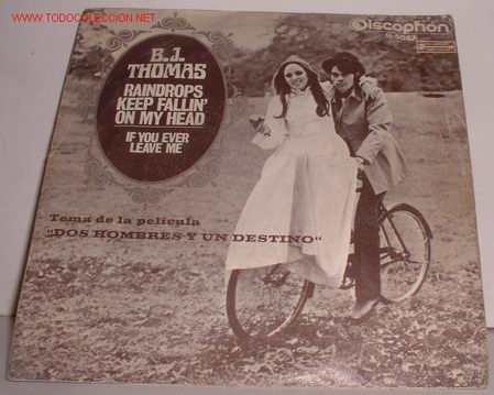 Discos de vinilo: DISCO SINGLE B.J. THOMAS A&Ntilde;O 1970   VV - Foto 1