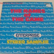 Discos de vinilo: THE NAMES OF THE GAME (AN ENTERPRISE SAMPLER) VARIOS LP33