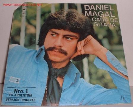 Discos de vinilo: DISCO SINGLE DANIEL MAGAL CARA DE GITANA   VV - Foto 1