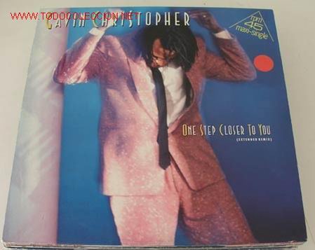 Discos de vinilo: GAVIN CHRISTOPHER (ONE STEP CLOSER TO YOU) MAXISINGLE 45 - Foto 1