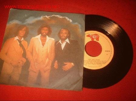 Discos de vinilo: SINGLE BEE GEES -TOO MUCH HEAVEN. RSO.  A&Ntilde;O 1978. - Foto 1
